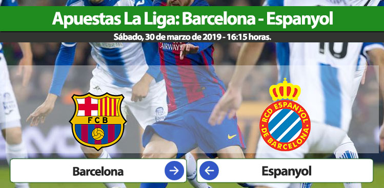 Apuestas LaLiga | Barcelona vs Espanyol.