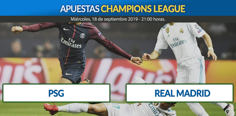 Apuestas PSG – Real Madrid | Champions League 2019-2020.