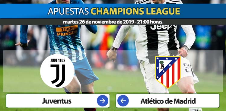 Apuestas Juventus – Atlético de Madrid | Champions League